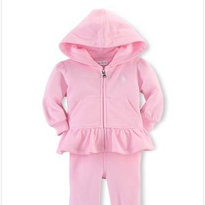 Ralph Lauren Hoodie and Pant Set NWT